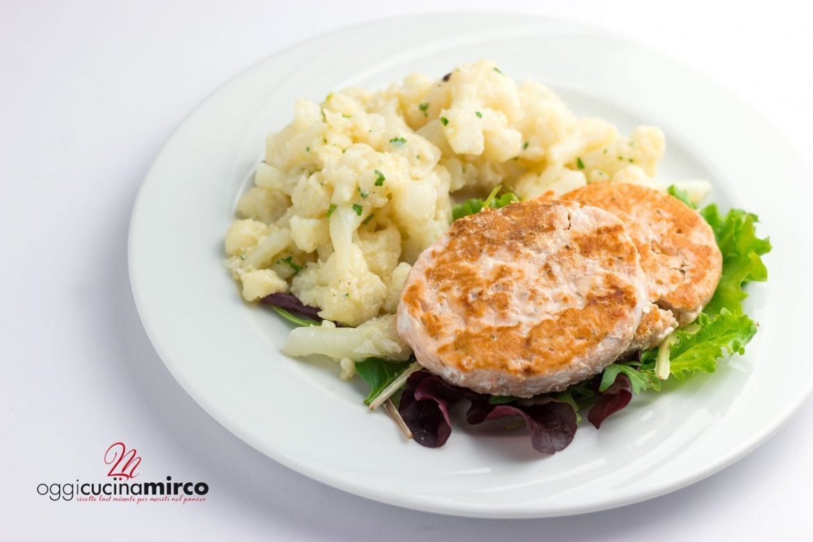 Burger di salmone