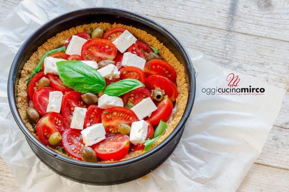 cheesecake salata estiva senza cottura