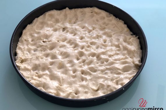 stesura focaccia barese
