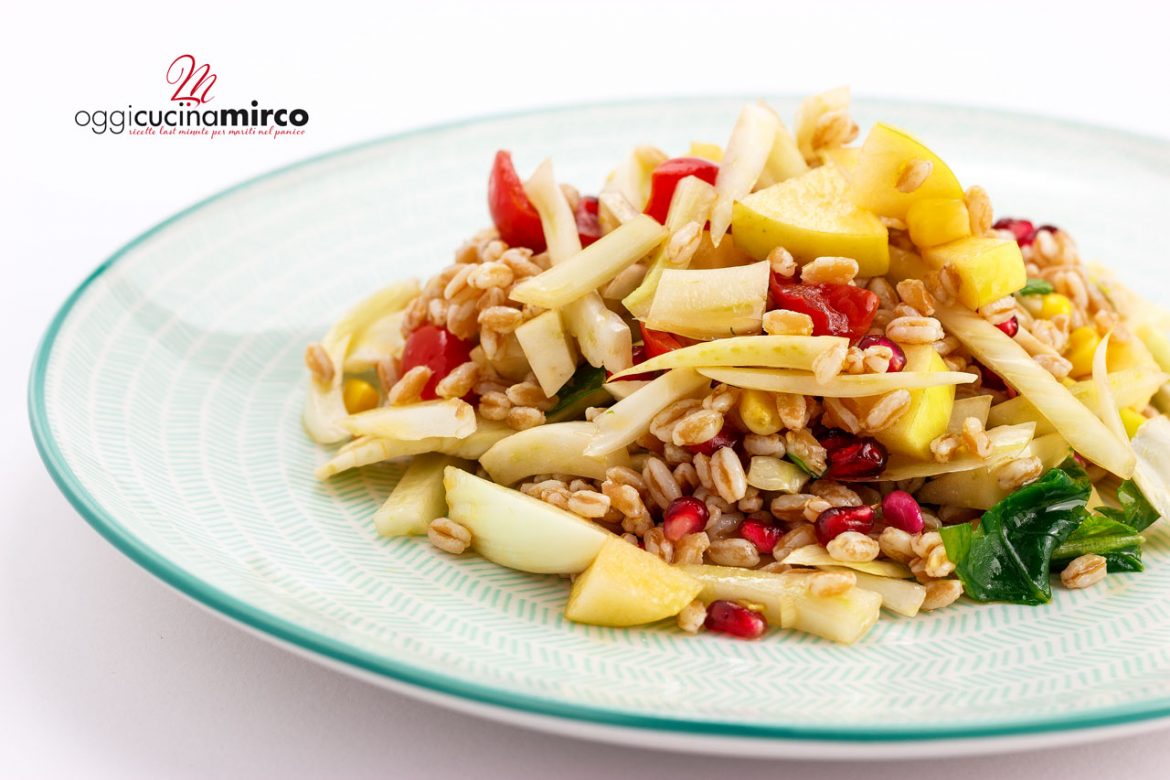 insalata tiepida di farro