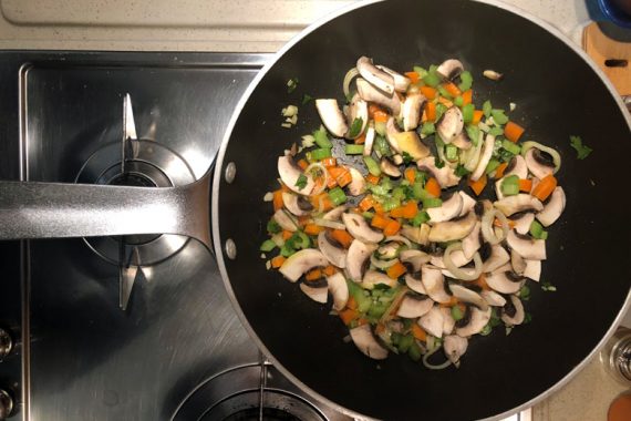 Soffritto con funghi