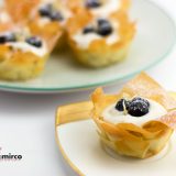 Cestini di pasta fillo dolci