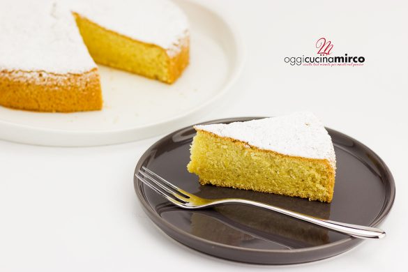 Torta paradiso senza burro e senza latte