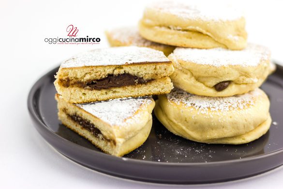 Focaccine alla Nutella in padella