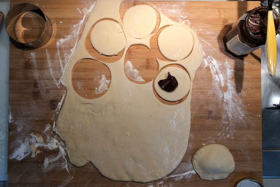 Preparazione focaccine