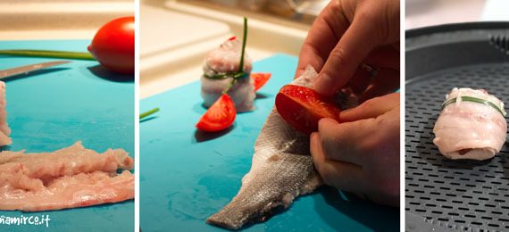 Preparazione del branzino