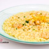 risotto agli agrumi e gamberetti