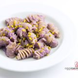 Pasta con crema di cavolo rosso