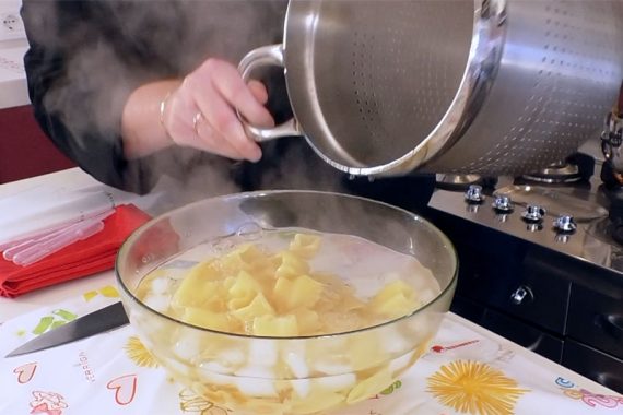 scolare la pasta al dente