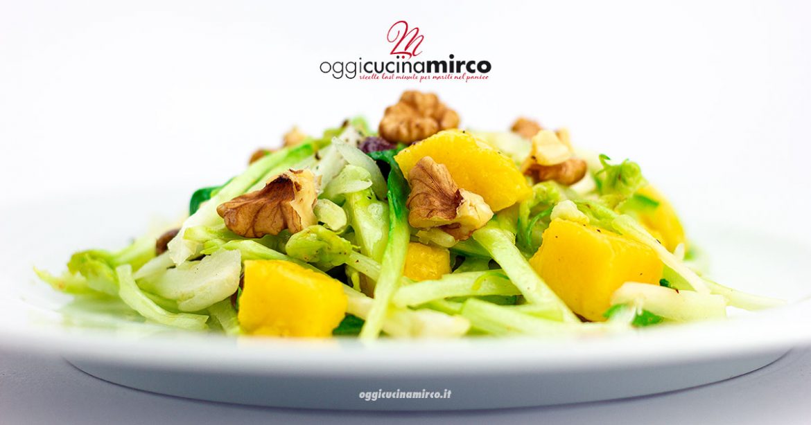 insalata di puntarelle senza acciughe