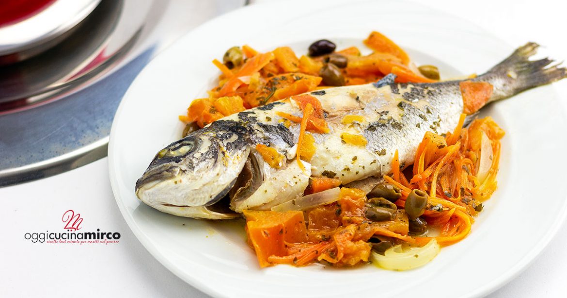 orata in padella con magic cooker