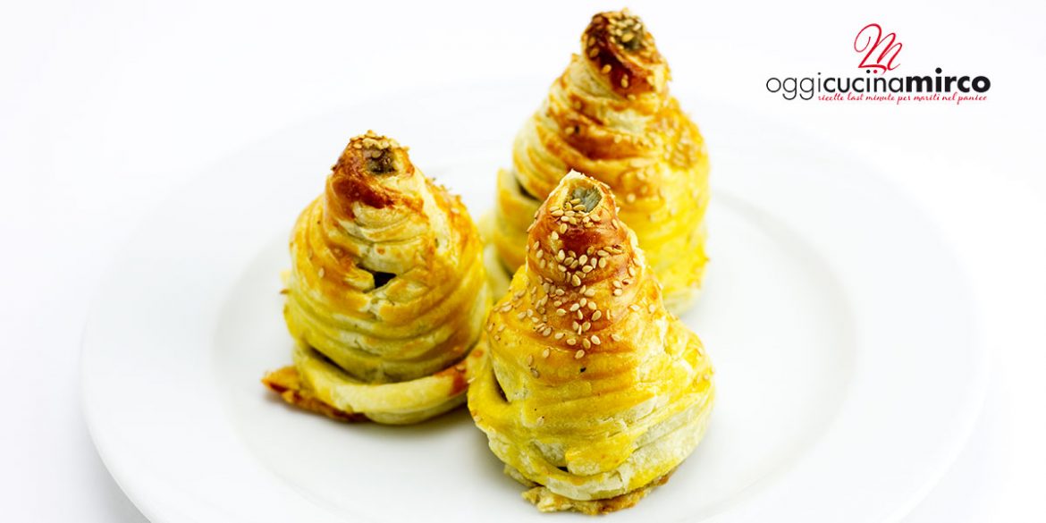 carciofi in crosta di pasta sfoglia