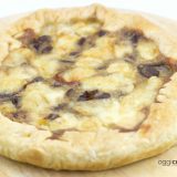 torta salata con funghi champignon