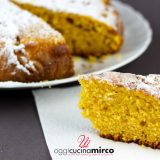 torta di zucca e amaretti morbida e soffice