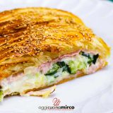 strudel salato zucchine prosciutto cotto e formaggio