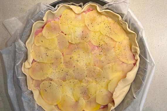 torta rustica con patate 06