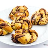 brioches intrecciate alla Nutella