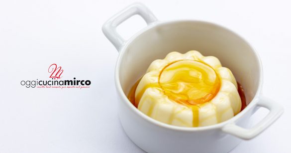 panna cotta alla birra con caramello alla birra
