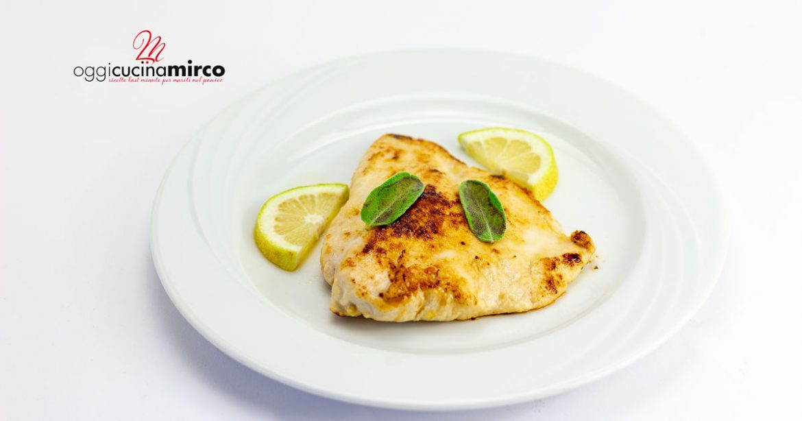 scaloppine di tacchino senza burro