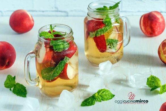 pesche al vino bianco o rosso
