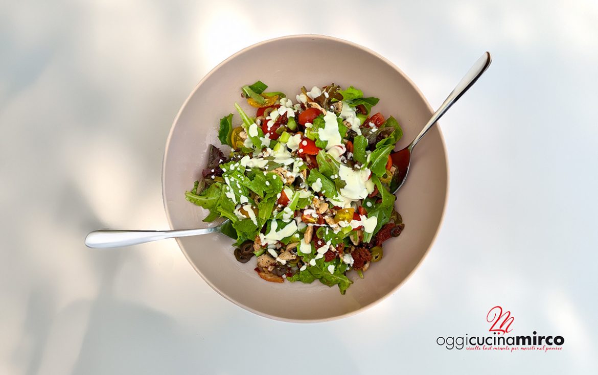 Insalata di tacchino sfiziosa