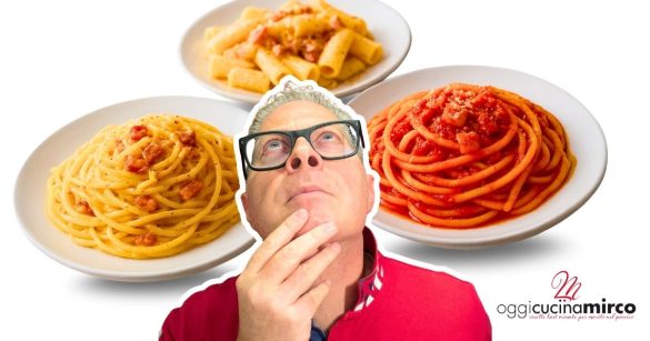 differenze tra carbonara, gricia e amatriciana