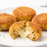 cotolette di ceci e tonno con friggitrice ad aria